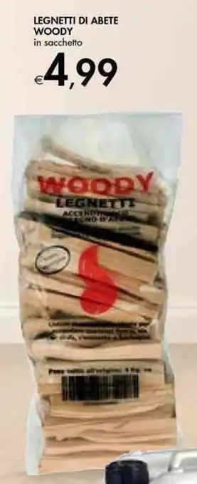 Bennet Woody Legnetti Di Abete in sacchetto offerta