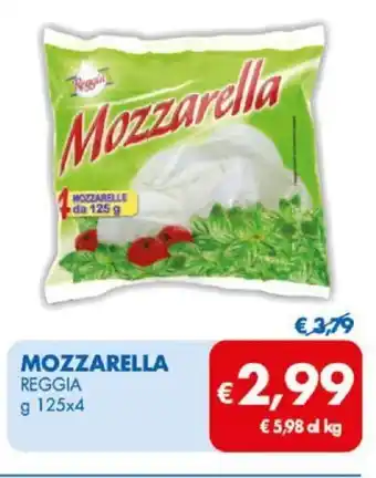 MD Discount Mozzarella Reggia 125 g x 4 offerta
