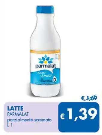 MD Discount Latte Parmalat parzialmente scremato 1 L offerta