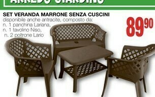 Mondo Brico Arredo giardino offerta
