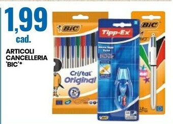 Eurospin Bic Articoli Cancellaria offerta