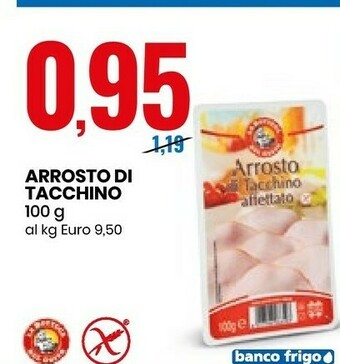 Eurospin La Bottega Del Gusto - Arrosto Di Tacchino 100 G offerta