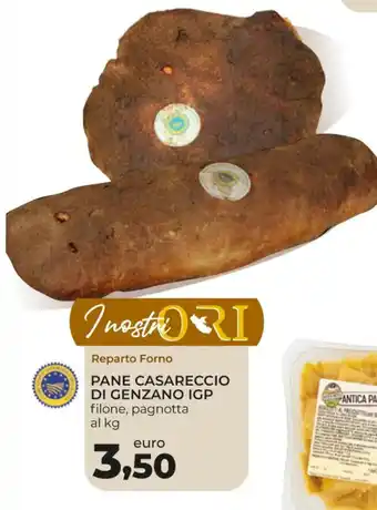Conad Pane Casareccio di Genzano IGP filone, pagnotta offerta