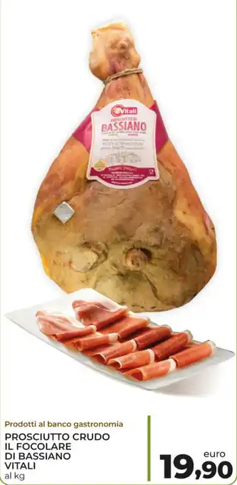 Conad Vitali Prosciutto Crudo Il Focolare di Bassiono offerta