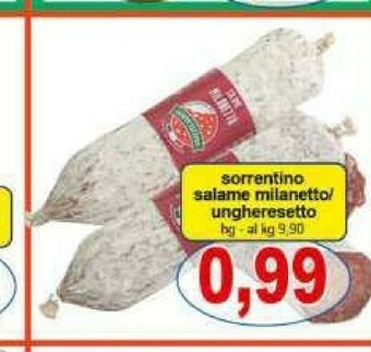 Gros Sorrentino Salame offerta