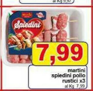 Gros Martini Spiedini offerta