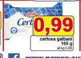 Gros Galbani Certosa offerta