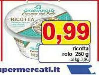 Gros Ricotta offerta