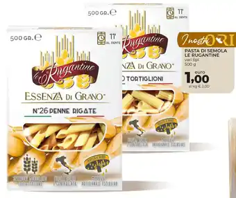 Conad Le Rugantine Pasta di Semola vari tipi 500 g offerta