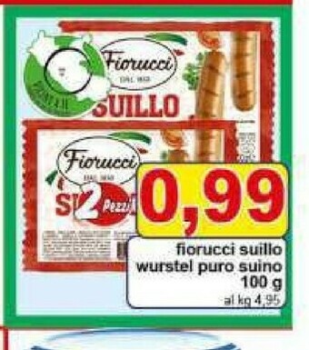 Gros Fiorucci Wurstel offerta