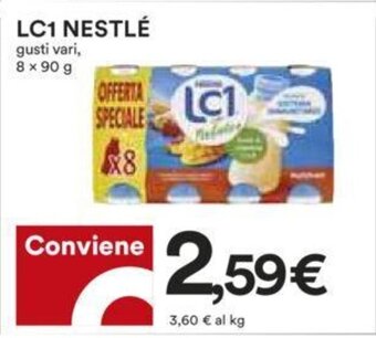 Nestlé LC1 gusti vari 8 x 90 g