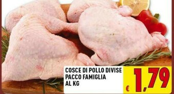 Iper Triscount Cosce Di Pollo Divise Pacco Famiglia offerta