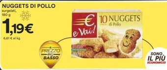 Coop Nuggets di Pollo surgelati 180 g offerta