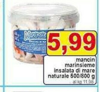 Gros Marinsieme Insalata di mare offerta