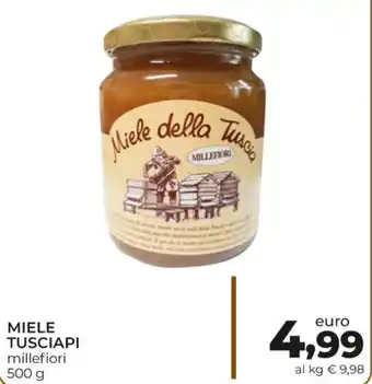 Conad Miele Tusciapi millefiori 500 g offerta