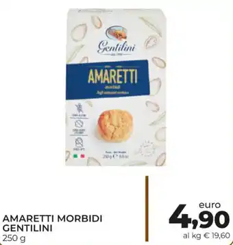 Conad Gentilini Amaretti Morbidi 250 g offerta
