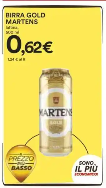 Coop Birra Gold Martens lattina, 500 ml offerta
