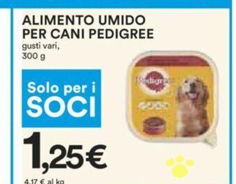 Coop Pedigree Alimento Umido Per Cani gusti vari, 300 g offerta