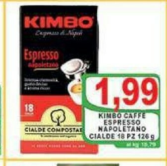 Gros Kimbo Cialde caffè offerta