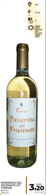 Terenzi Passerina Del Frusinate IGT bianco 750 ml