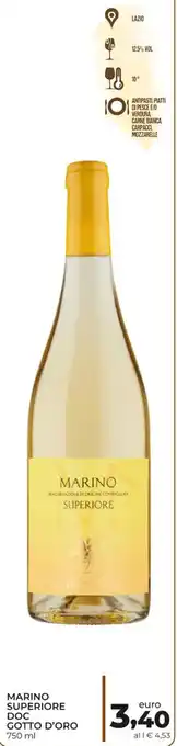 Conad Gotto D'Oro Marino Superiore DOC 750 ml offerta
