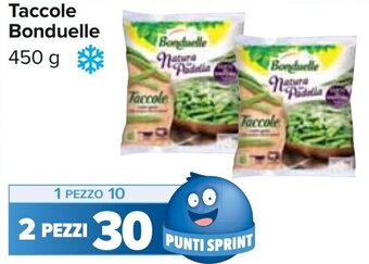 Carrefour Bonduelle Taccole 450 g offerta