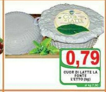 Gros La fonte Pecorino offerta