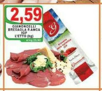 Gros Bresaola offerta