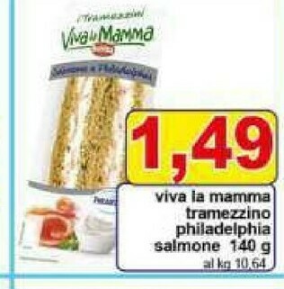 Pewex Philadelphia Tramezzini offerta