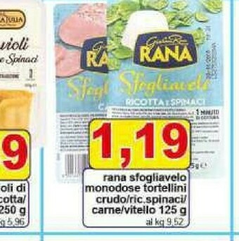 Pewex Rana Pasta ripiena offerta