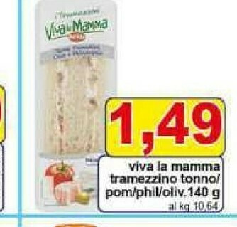 Pewex Ma.ma Tramezzini offerta