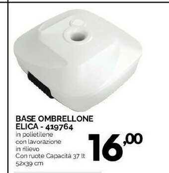 Elica Base Ombrellone