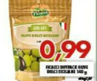 Gros Ficacci Olive Dolci Siciliane 140 G(ml) offerta