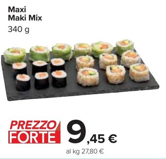 Carrefour Maxi Maki Mix 340 g offerta