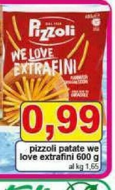 Pewex Pizzoli Patatine offerta