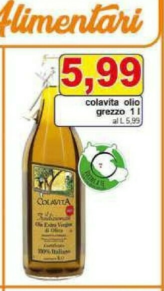 Pewex Colavita Olio extravergine di oliva offerta