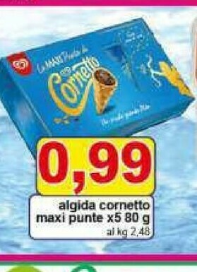 Pewex Algida Cornetto offerta