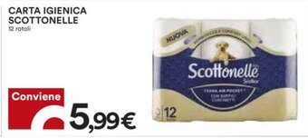 Coop Carta Igienica Scottonelle 12 rotoli offerta