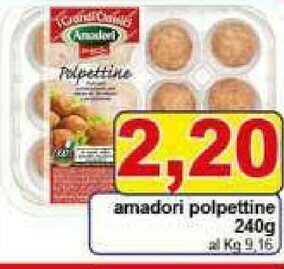 Pewex Amadori Polpette offerta