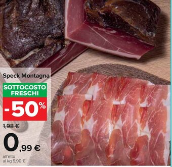 Carrefour Speck Montagna offerta