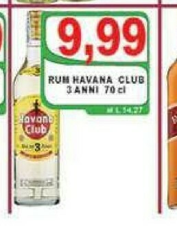 Top Supermercati Havana club Rum offerta