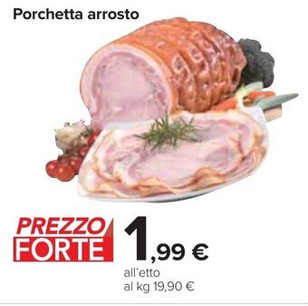 Carrefour Porchetta arrosto offerta