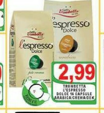 L'espresso Cialde caffè