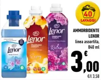 Conad Lenor Ammorbidente linea assortita 840 ml offerta