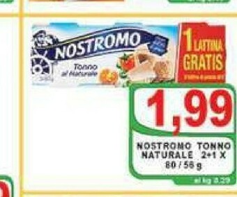 Top Supermercati Nostromo Tonno offerta