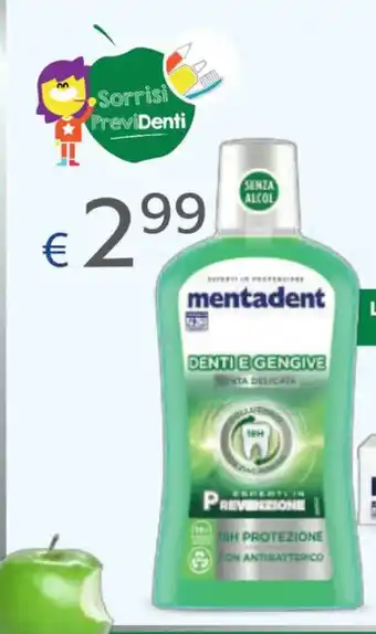 Acqua & Sapone Mentadent Denti E Gengive offerta