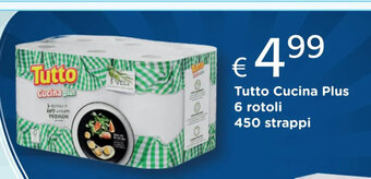 Acqua & Sapone Tutto Cucina Plus 6 rotoli 450 strappi offerta
