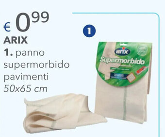Acqua & Sapone Arix panno supermorbido pavimenti 50x65 cm offerta