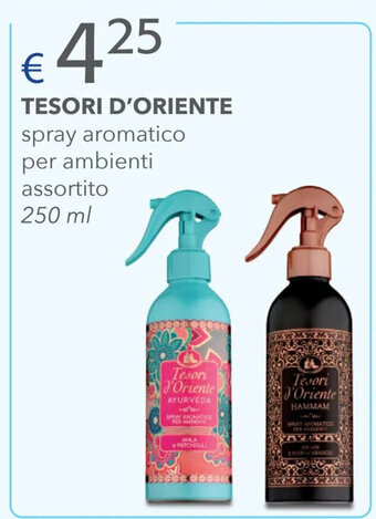 Acqua & Sapone Tesori D' Oriente spray aromatico per ambienti assortito 250 ml offerta