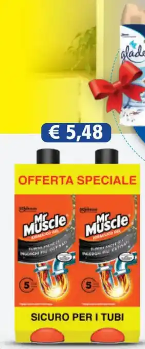 Acqua & Sapone Mr Muscle Sicuro Per 1 Tubi offerta